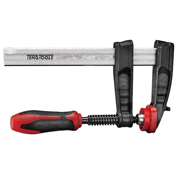 Teng Tools 250 X 120mm Reinforced Malleable Cast Iron Bar/F Clamp CMD25 - main